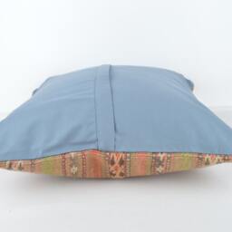 Handwoven Wool Kilim Pillow Cover - thumbnail 3