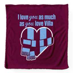 Villa Fan Fleece Blanket - Luxury Soft Throw, Made in England - thumbnail 1