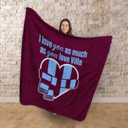 Villa Fan Fleece Blanket - Luxury Soft Throw, Made in England - thumbnail 2