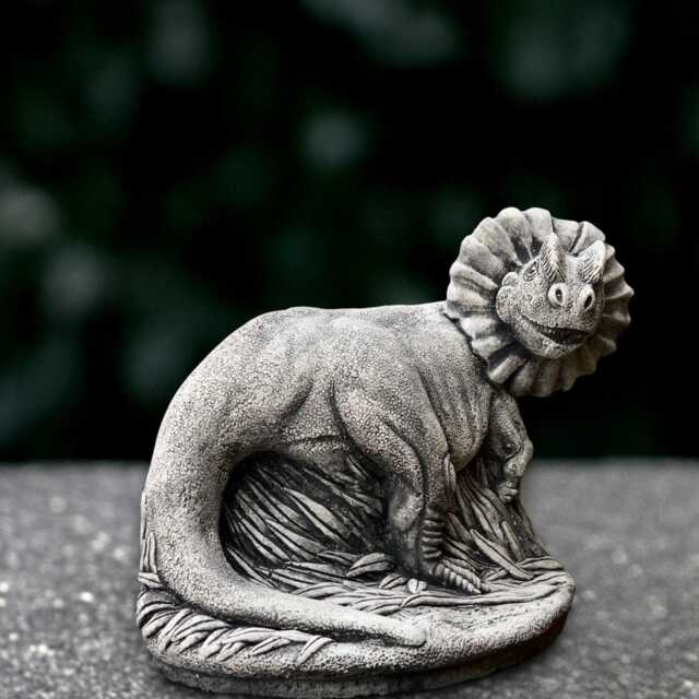 Stone Dragon Statue Concrete Lizard Sculpture Mythical Garden Creature Decor Fantasy Ornament Handmade Reptile Figurine Dragon Lover Gift - image 1