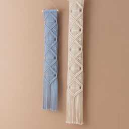 Boho Wall Hanging, Woven Tapestry, Macrame Decor, New Home Gift, Geometric Art, Coquette Room Art W05 - thumbnail 4