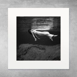 Photo Print With Passe-Partout Toni Frissell Weeki Wachee Spring, Florida, 1947 - thumbnail 2
