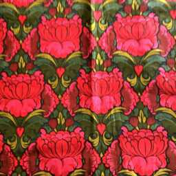 Heals, Mid 70S Vintage Floral Cotton Cushion Cover - thumbnail 3