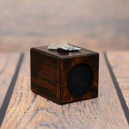 Basenji - Wooden Candlestick With Dog, Souvenir, Decoration, Limited Edition, Collection - thumbnail 3