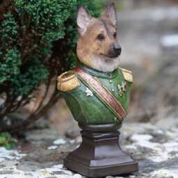 Set 4 Animal Gentry Resin Sculpture - Home Garden Ornament Outdoor Admiral Decor - thumbnail 3
