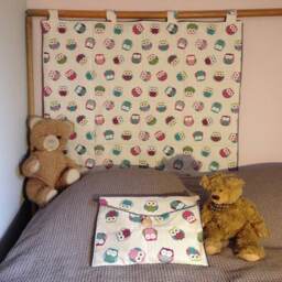 Kids Headboard & Pajama Bag