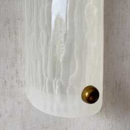 "Wireless Dimmable Wall Sconce, Handmade Led Lamp, Cordless Bedside Light - " - thumbnail 4