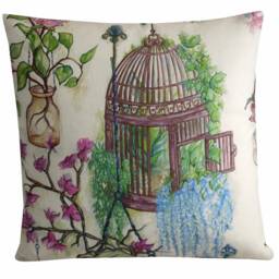 Hanging Gardens Cushion Cover Osborne & Little Fabric Botanical Floral Pattern - thumbnail 2