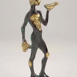 Bronze Dionysus Statue, Greek God Of Wine Sculpture, Handmade Mythology Decor, Museum Style Art, Collector Gift - thumbnail 2