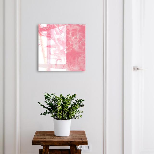 Pink Zephyr Key Cabinet For Home, Industrial Box, Abstract Abstraction, Lovers Of Modern Arrangements - image 1
