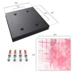 Pink Zephyr Key Cabinet For Home, Industrial Box, Abstract Abstraction, Lovers Of Modern Arrangements - thumbnail 4