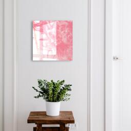 Pink Zephyr Key Cabinet For Home, Industrial Box, Abstract Abstraction, Lovers Of Modern Arrangements