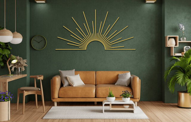 Sun Metal Wall Decor, Sun, Art, Sunrise, Sunrise Beach Room Home Gift - image 1