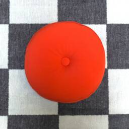 Dragee Round, Red Made Of Softshell - thumbnail 1