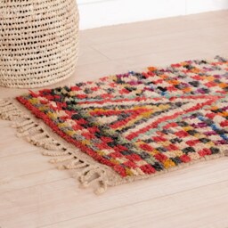 Moroccan Runner Rug 2x10 Ft, Vintage Berber Runner, Handwoven Wool Rug, Tribal Bohemian Hallway 69x290 cm - thumbnail 3