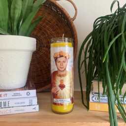 Saint Michael Cera Prayer Candle Scented Vegan Soy Wax, 120Hr Burn - thumbnail 1