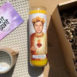 Saint Michael Cera Prayer Candle Scented Vegan Soy Wax, 120Hr Burn - thumbnail 3