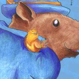 Niles, Gentleman Capybara - 8x10 Or 11x14 Print Cute Animals Art - Gentlemen Series - thumbnail 2