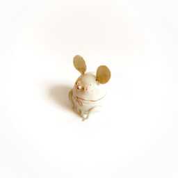 Ceramic Mouse Box, Mouse Lover Gift, Wedding Office Decor, Jewelry Storage, Baby Shower Ooak Home Bedroom Decor - thumbnail 3