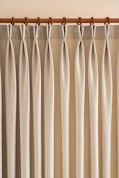Linen Curtains - Custom Size Pinch Pleat Drapes For Bedroom & Living Room - thumbnail 1
