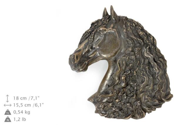 Fresian Horse, Horse Hanging Statue, Limited Edition, Artdog - image 1