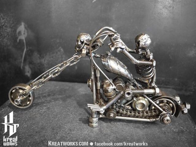 Metal Skeleton Rider - Small Item - image 1