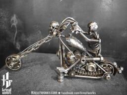 Metal Skeleton Rider - Small Item - thumbnail 1