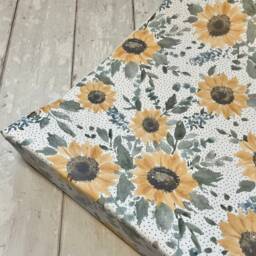 Sunflower Baby Changing Mat, Sunflower Wedge Changing Mat, Baby Anti Roll Mat - thumbnail 4