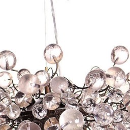 Modern Hanging Lights, Balls Lamp, Clear Bubbles Light With Clear Transparent , Chandelier For Dining Room - thumbnail 3