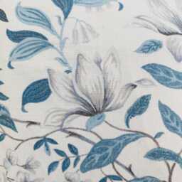Laura Ashley Parterre Seaspray Blue Cushion, Handmade With The Original Cotton/Linen - thumbnail 4