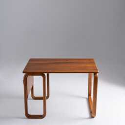 Handmade Solid Walnut Study Desk - Custom Size Office Table Free Worldwide Delivery - thumbnail 3