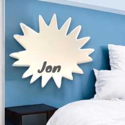 Custom Acrylic Water Splat Mirror Shatterproof, Child Safe - thumbnail 3