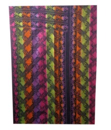 Vintage Floral Kantha Quilt Handmade Bohemian Cotton Throw - 56x80 Inches - thumbnail 2