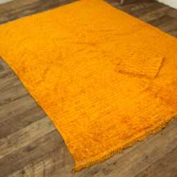 Handmade Moroccan Wedding Blanket Set Cotton Berber With Sequins - thumbnail 2