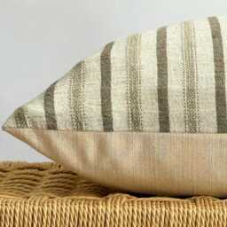Hmong Hemp Lumbar Pillow Cover Vintage Tribal Textile - thumbnail 3
