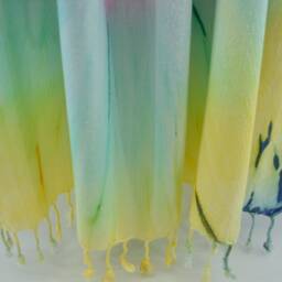 Handmade Dye Towel, 38''x65 - thumbnail 3
