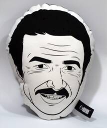 Burt Reynolds Large Decorative Throw Pillow Illow Smokey & The Bandit Cannonball Run Cushion Dorm Couch Home Decor Bedroom - thumbnail 1