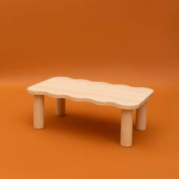 Solid Wood Coffee Table, Handmade - Palamos
