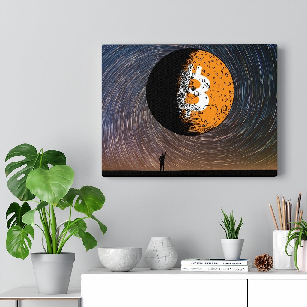 Hodl To The Moon - Crypto Art, Bitcoin Art, Ethereum Art, Blockchain Art,  Nft Art, Crypto Decor, Bitcoin Decor, Blockchain Decor, Crypto Wall Art by  Etsy | ufurnish.com
