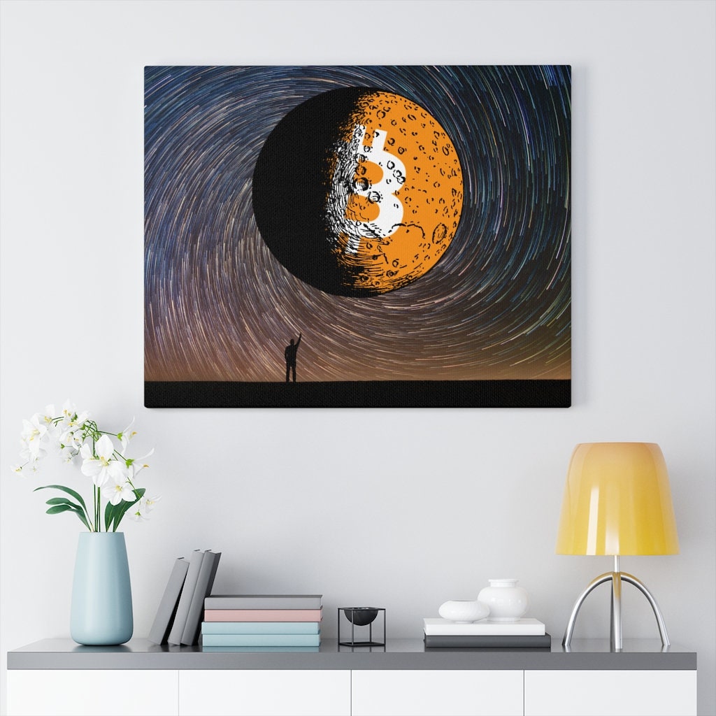 Hodl To The Moon - Crypto Art, Bitcoin Art, Ethereum Art, Blockchain Art,  Nft Art, Crypto Decor, Bitcoin Decor, Blockchain Decor, Crypto Wall Art by  Etsy | ufurnish.com