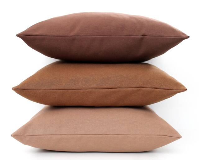 Solid Brown Pillow Covers, Select Your Tone - All Sizes Boho Throw Pillow, Home Gifts For You - image 1