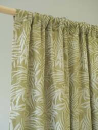 Fernand Cotton Sheer Curtain, 2 Colors, Soft Curtain For Bedroom & Living Room, Privacy 1Pc - thumbnail 1