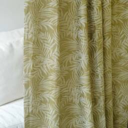 Fernand Cotton Sheer Curtain, 2 Colors, Soft Curtain For Bedroom & Living Room, Privacy 1Pc - thumbnail 3