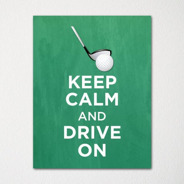 Keep Calm & Drive On - Fine Art Print Choice Of Color Purchase 3 Receive 1 Free Custom Prints Available - image 1