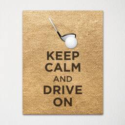 Keep Calm & Drive On - Fine Art Print Choice Of Color Purchase 3 Receive 1 Free Custom Prints Available - thumbnail 3
