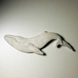 Wooden Whale Sculpture - Wall_22 - thumbnail 1