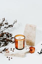 Coffee Shop Candle Soy Wax With Wood Wick - thumbnail 1