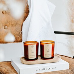 Coffee Shop Candle Soy Wax With Wood Wick - thumbnail 2
