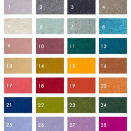 Custom Size Seat Cushion/Round Chair Floor Pillow Wool Felt 1, 5 - thumbnail 3