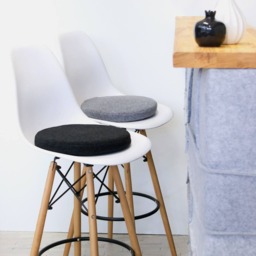 Custom Size Seat Cushion/Round Chair Floor Pillow Wool Felt 1, 5 - thumbnail 2